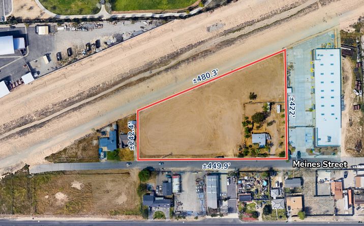 Pictures of Industrial, Land property located at 26970 Meines St, Highland, CA 92346 for lease - image #1