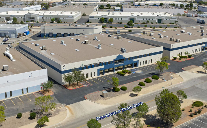 Pictures of Industrial property located at 42 Butterfield Trail Blvd, El Paso, TX 79906 for lease - image #1