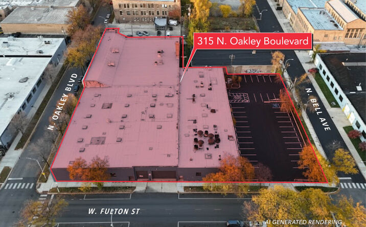 Pictures of Industrial property located at 315 N Oakley Blvd, Chicago, IL 60612 for lease - image #1
