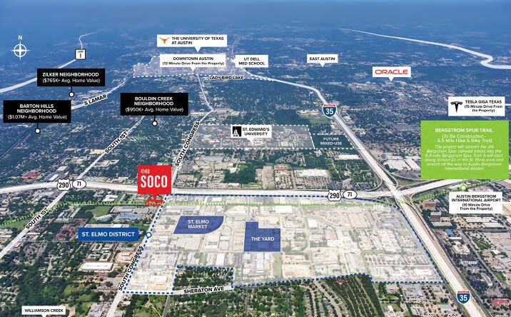 Pictures of Retail property located at 4140 S Congress Ave, Austin, TX 78745 for lease - image #1