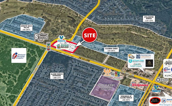 Pictures of Land property located at NEC Culebra Road & Roft Road, San Antonio, TX 78253 for lease - image #1
