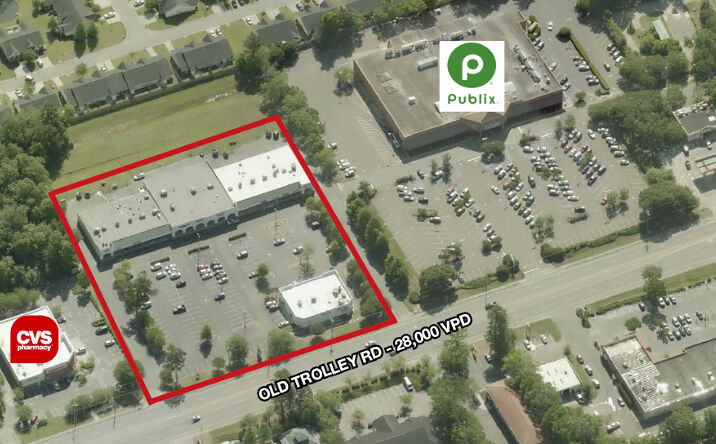 Pictures of Retail property located at 1525 Old Trolley Road # B, Summerville, SC 29485 for lease - image #1