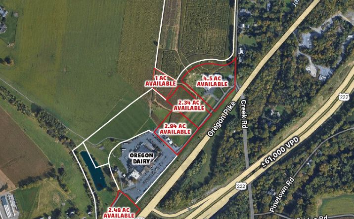 Pictures of Land property located at 2900 Oregon Pike, Lititz, PA 17543 for lease - image #1