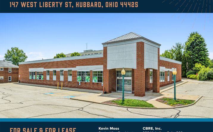 Pictures of Retail property located at 147 W Liberty St, Hubbard, OH 44425 for lease - image #1