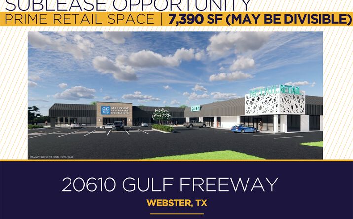 Pictures of Retail, Special Purpose property located at 20610 Gulf Fwy, Webster, TX 77598 for lease - image #1