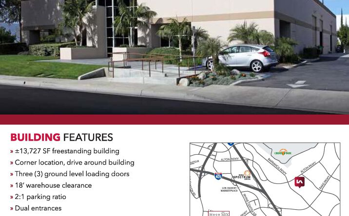 Pictures of Retail, Industrial property located at 7 Goodyear, Irvine Spectrum, CA 92618 for lease - image #1