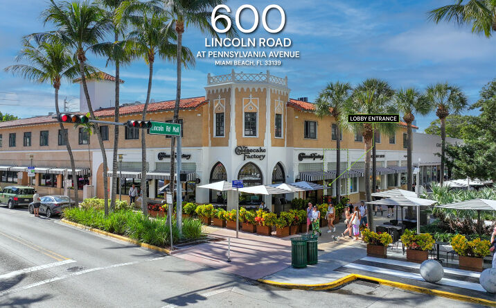 Pictures of Office property located at 600 Lincoln Rd, Miami Beach, FL 33139 for lease - image #1