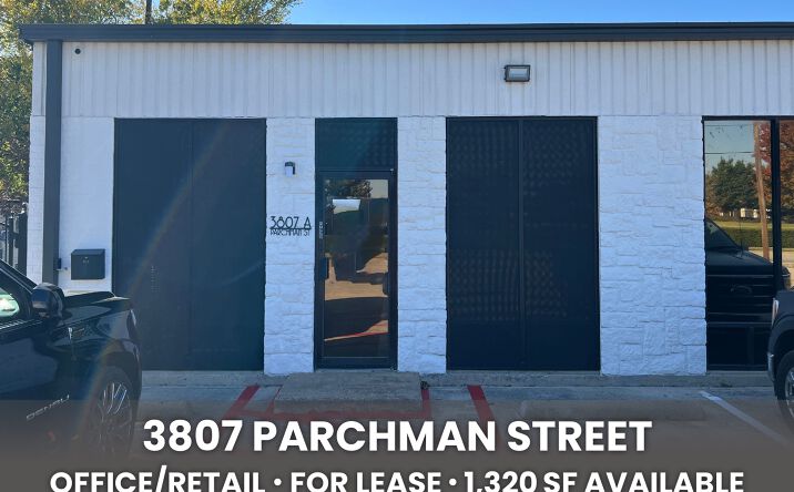 Pictures of Retail, Office property located at 3807 Parchman Street, North Richland Hills, TX 76180 for lease - image #1