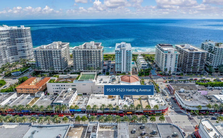 Pictures of Retail property located at 9521 Harding Ave, Surfside, FL 33154 for lease - image #1