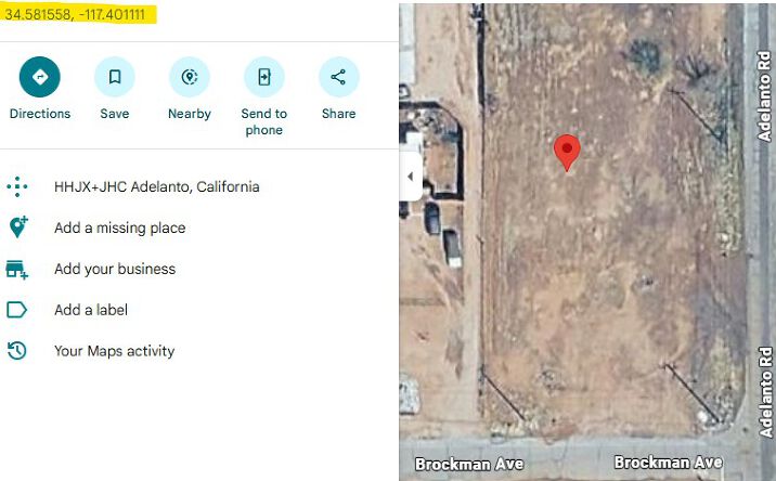 Pictures of Industrial, Land property located at 0 Adelanto Rd, Adelanto, CA 92356 for lease - image #1