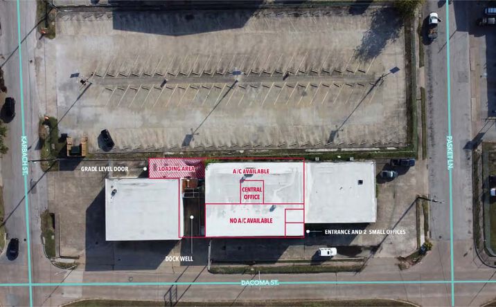 Pictures of Industrial property located at 4739 Dacoma St, Houston, TX 77092 for lease - image #1