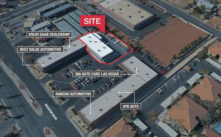 Pictures of Retail property located at 1701 N Decatur Blvd, Las Vegas, NV 89108 for lease - image #1