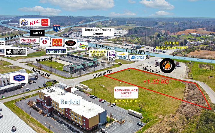 Pictures of Land, Retail, Restaurant property located at 155 Shiloh Dr, London, KY 40741 for lease - image #1