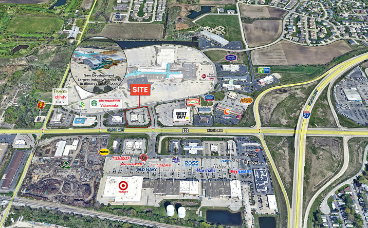 Pictures of Retail, Restaurant property located at 1604 IL-50, Bourbonnais, IL 60914 for lease - image #1