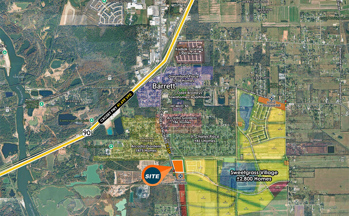 Pictures of Land property located at Crosby Lynch Rd, Crosby, TX 77532 for lease - image #1