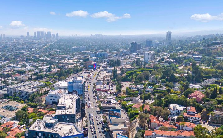 Pictures of Retail property located at 8500 Sunset Blvd, West Hollywood, CA 90069 for lease - image #1