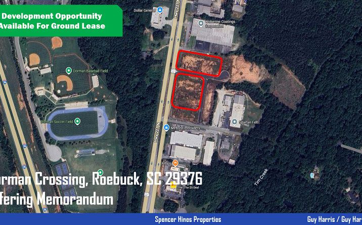 Pictures of Land property located at 5975 US-221, Roebuck, SC 29376 for lease - image #1
