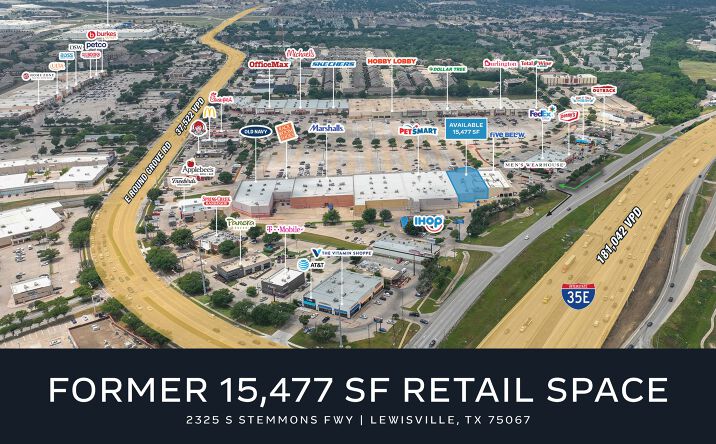 Pictures of Retail property located at 2325 S Stemmons Fwy, Lewisville, TX 75067 for lease - image #1