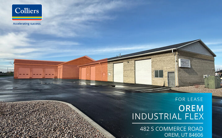 Pictures of Industrial property located at 482 S Commerce Rd, Orem, UT 84058 for lease - image #1