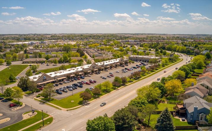 Pictures of Retail property located at 1100 Douglas Rd, Oswego, IL 60543 for lease - image #1