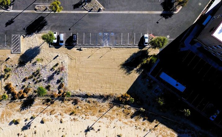 Pictures of Land property located at 31380 Bob Hope Dr, Thousand Palms, CA 92276 for lease - image #1