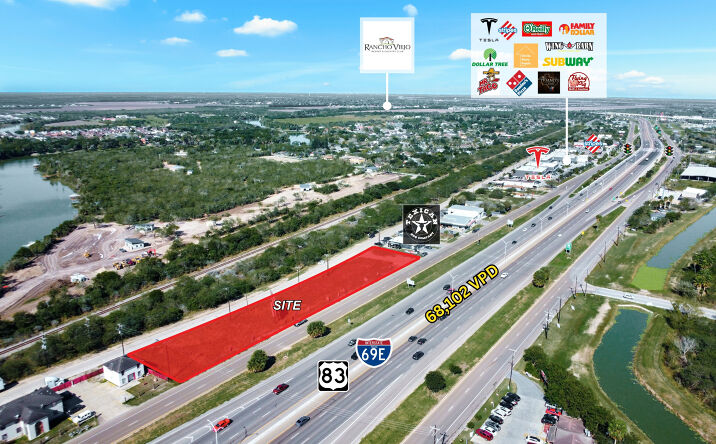 Pictures of Retail, Office, Restaurant property located at US-83, Olmito, TX 78575 for lease - image #1