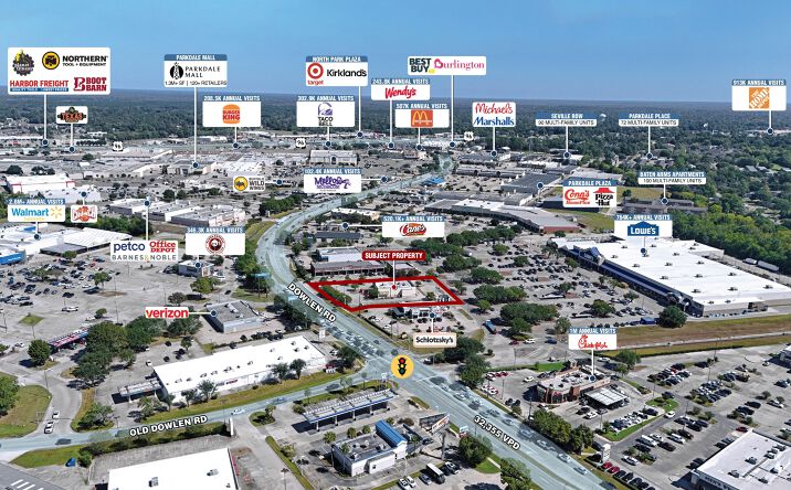 Pictures of Retail, Special Purpose, Restaurant property located at 4104 Dowlen Rd, Beaumont, TX 77706 for lease - image #1