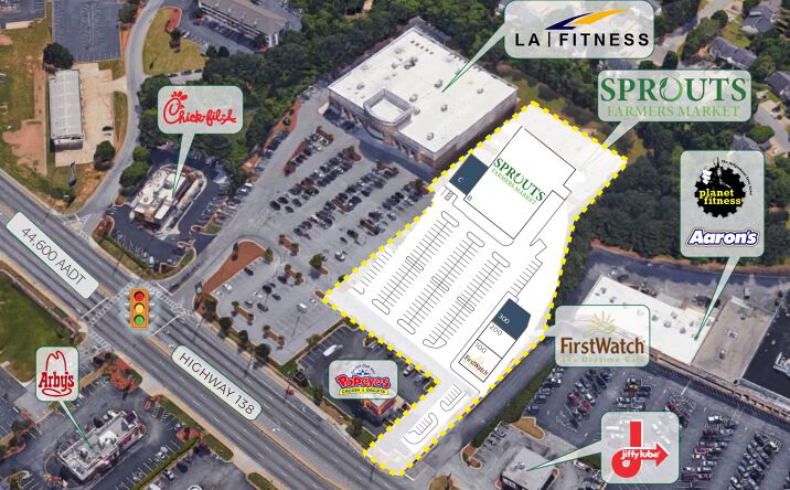 Pictures of Retail, Restaurant property located at 1648 GA-138, Conyers, GA 30013 for lease - image #1