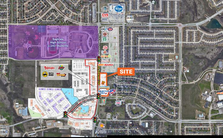 Pictures of Retail, Land property located at NEC Western Center Boulevard & Blue Mound Road, Fort Worth, TX 76131 for lease - image #1