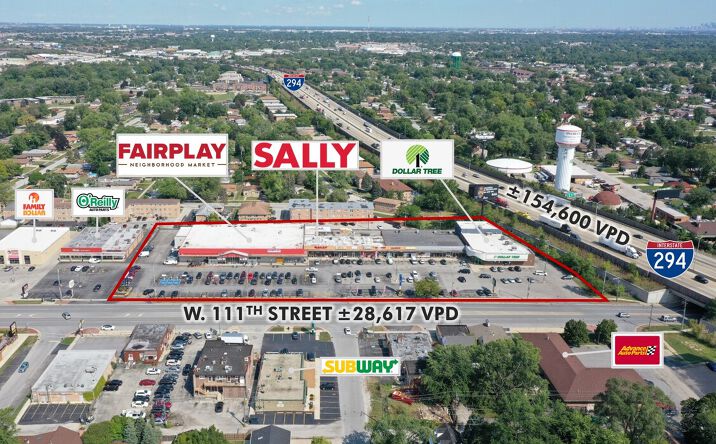 Pictures of Retail, Restaurant, Office property located at 6602 W 111th St, Worth, IL 60482 for lease - image #1