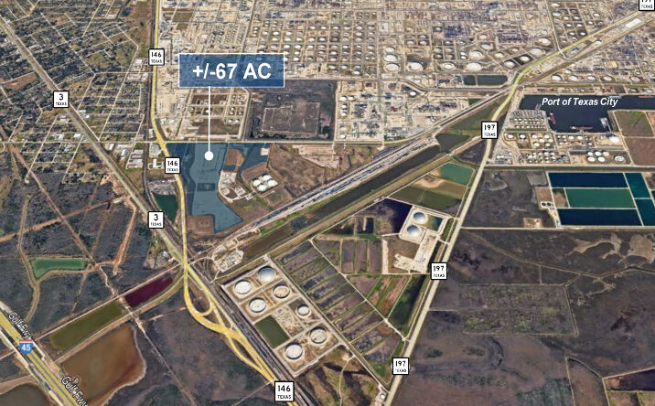 Pictures of Land property located at Texas City, TX, Texas City, TX 77568 for lease - image #1
