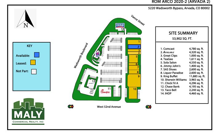 Pictures of Retail property located at 5220 Wadsworth Bypass, Arvada, CO 80002 for lease - image #1