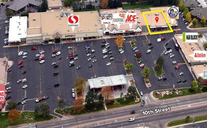 Pictures of Retail property located at 3608 W 10th St, Greeley, CO 80634 for lease - image #1