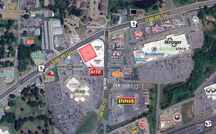 Pictures of Land property located at 7800 Alcoa Rd, Benton, AR 72019 for lease - image #1