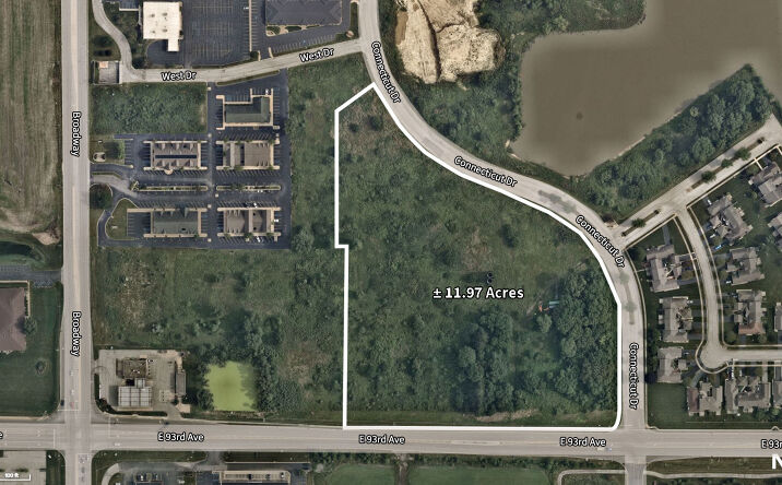 Pictures of Land property located at E 93rd and Connecticut Dr, Merrillville, IN 46307 for lease - image #1