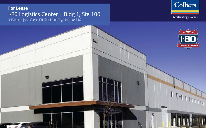 Pictures of Industrial property located at 346 John Glenn Rd, Salt Lake City, UT 84116 for lease - image #1