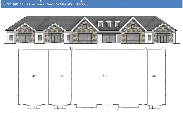 Pictures of Office, Retail property located at 1 Howe Rd, Fishers, IN 46038 for lease - image #1