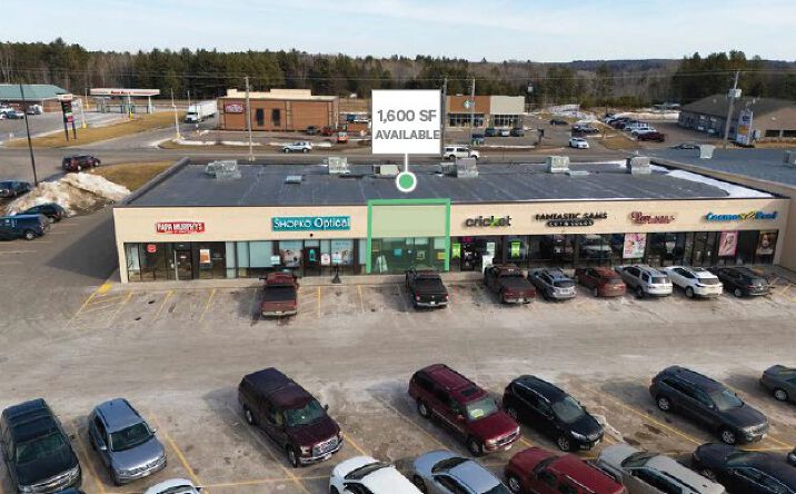 Pictures of Retail property located at 2183 Lincoln St, Rhinelander, WI 54501 for lease - image #1