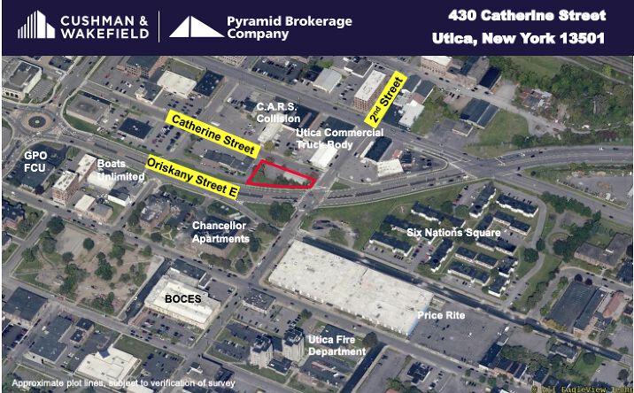 Pictures of Office property located at 430 Catherine St, Utica, NY 13501 for lease - image #1