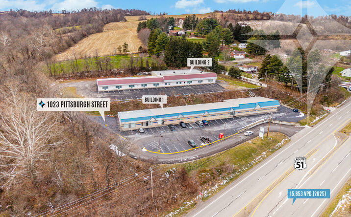Pictures of Office property located at 1023 Pittsburgh St, Uniontown, PA 15401 for lease - image #1