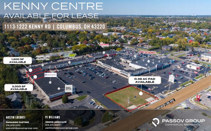Pictures of Retail property located at 1113 Kenny Rd, Columbus, OH 43220 for lease - image #1