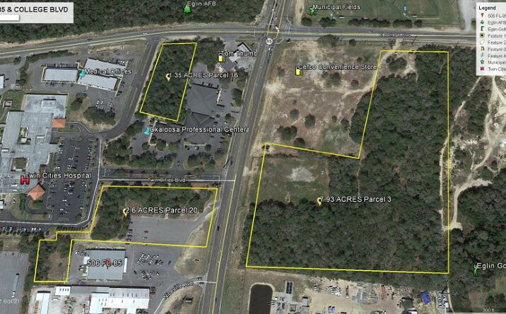 Pictures of Land property located at X College Blvd, Choctaw Beach, FL 32578 for lease - image #1