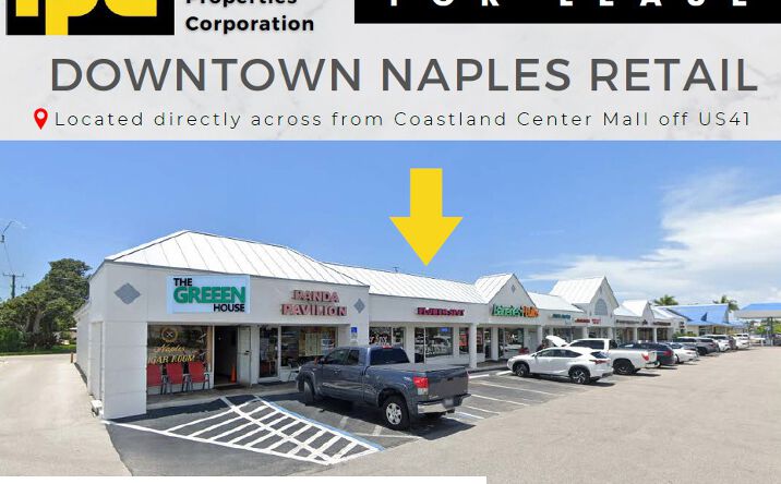 Pictures of Retail property located at 1807-1809 9th St N, Naples, FL 34102 for lease - image #1