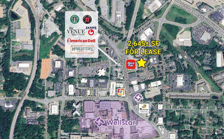 Pictures of Office property located at 121 Vann St NE, Marietta, GA 30060 for lease - image #1