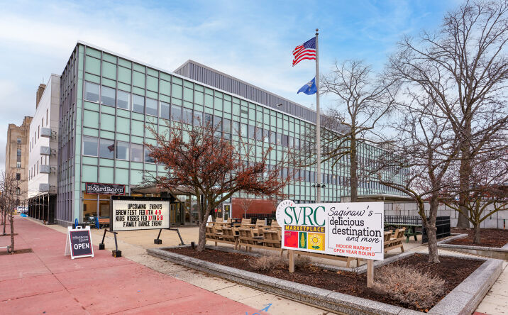 Pictures of Office property located at 203 S Washington Ave, Saginaw, MI 48607 for lease - image #1