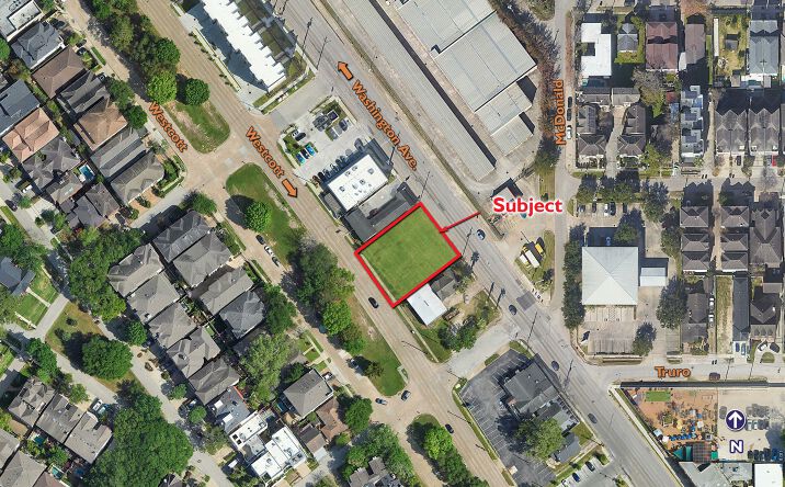 Pictures of Land property located at 6309 & 6311 Washington Ave., Houston, TX 77007 for lease - image #1