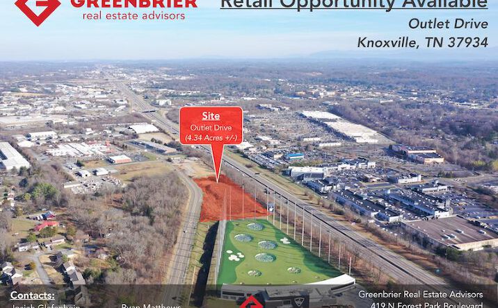Pictures of Retail, Land property located at Outlet Dr, Knoxville, TN 37932 for lease - image #1