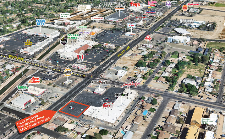 Pictures of Retail property located at 1-33 W Baseline Rd, Phoenix, AZ 85041 for lease - image #1