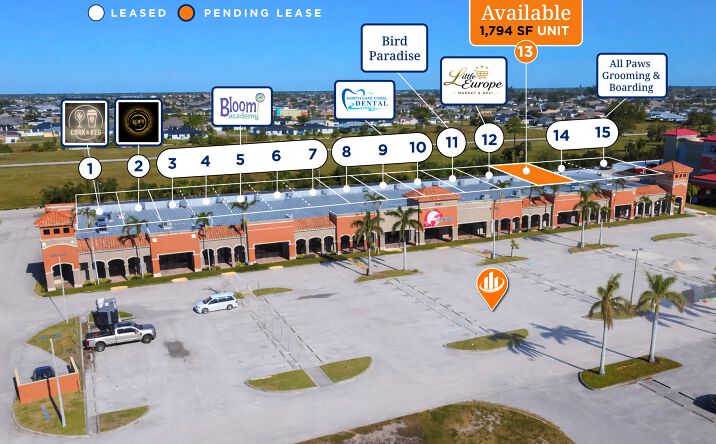 Pictures of Retail, Office, Restaurant property located at 1141 SW Pine Island Rd, Cape Coral, FL 33991 for lease - image #1