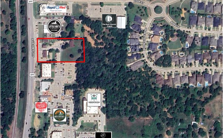 Pictures of Retail, Office, Restaurant property located at 403 US-377, Argyle, TX 76226 for lease - image #1